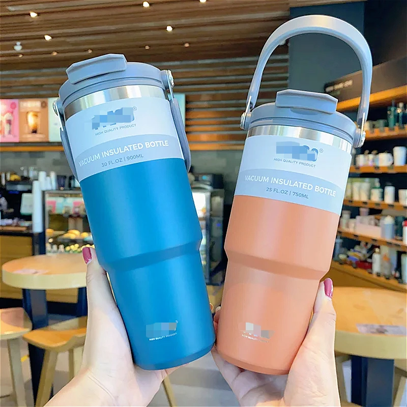 Stylish 1200ML Stainless Steel Vacuum Flask Thermos with Anti-slip Silicone Pad，Best Christmas Gift