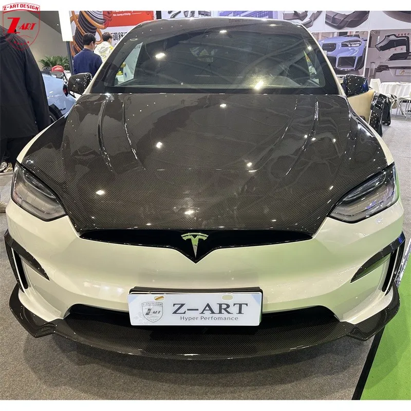 Z-ART Model X Dry Carbon Fiber Aerokit for Tesla Model X Prepreg Carbon Fiber Body Kit for Tesla X 2023+