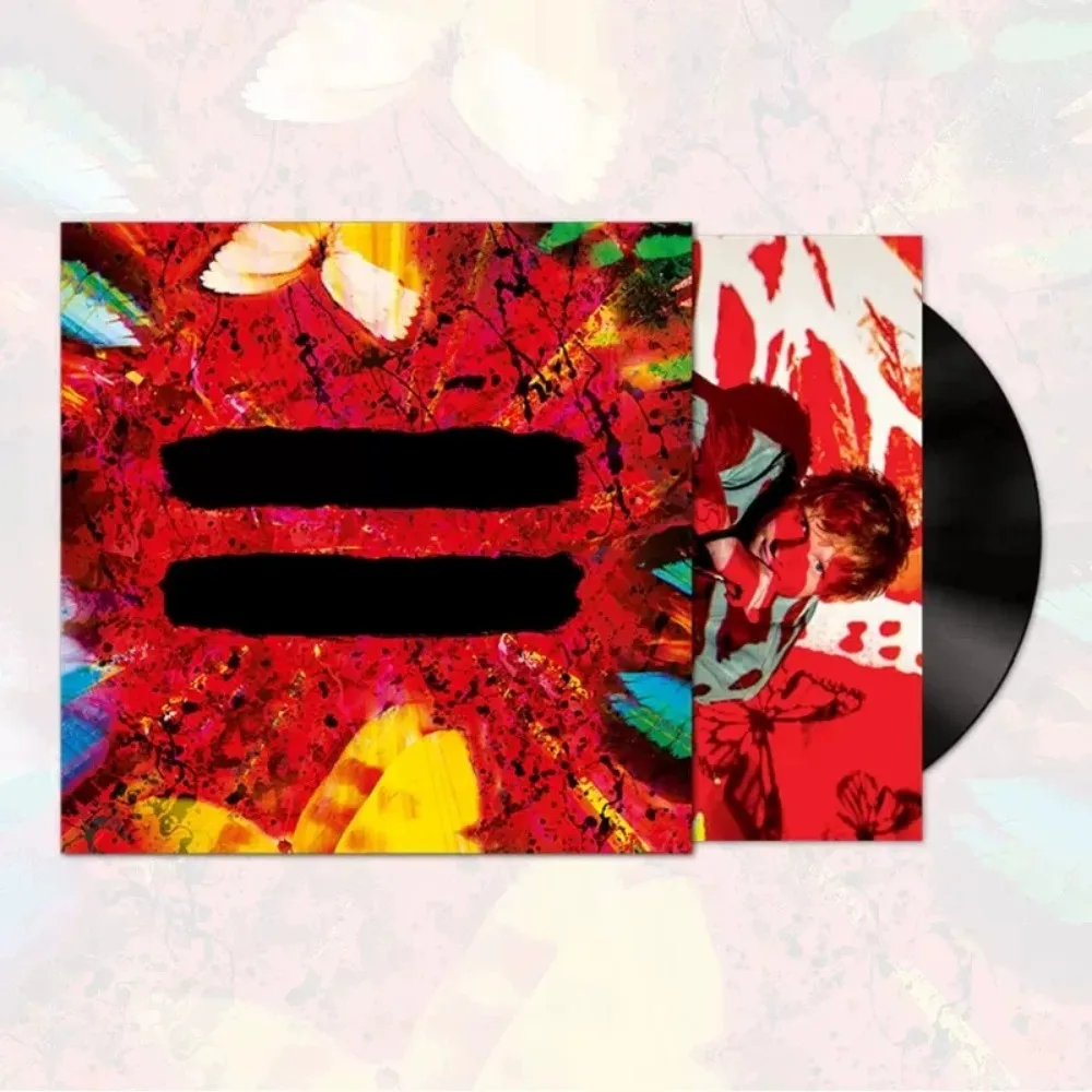 Ed Sheeran "=" Versión europea LP de vinilo de 12 pulgadas - Registro de tocadiscos acústico pop