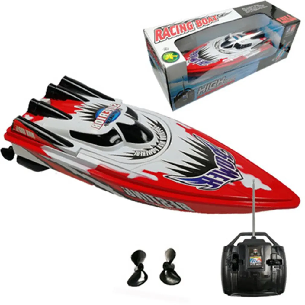 

Radio Remote-controlled boats Control Twin Motor High Speed Boat Rc Racing Children Outdoor Racing Boat Speed Boat