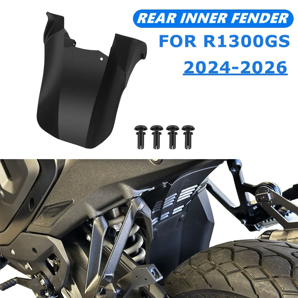 

Motorcycle Rear Inner Fender For BMW R1300GS R1300 GS R 1300 GS 2024-2026 Rear Wheel Mudguards Suspension Guard Extension Fender