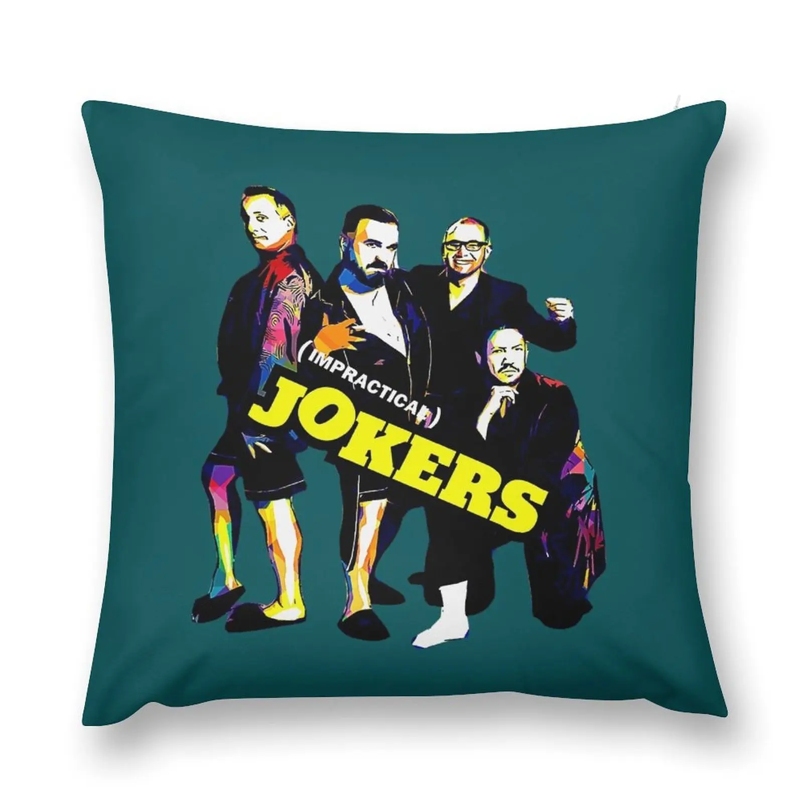 Impractical jokers I Brake For Sal Vulcano Throw Pillow Rectangular Cushion Cover Room decorating items Bed pillowcases pillow