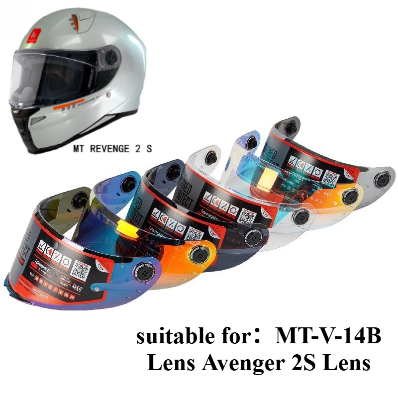 MT-V-14B Shield for MT REVENGE 2S Helmet Replacement Lens Motorcycle Accessories  capacete de moto