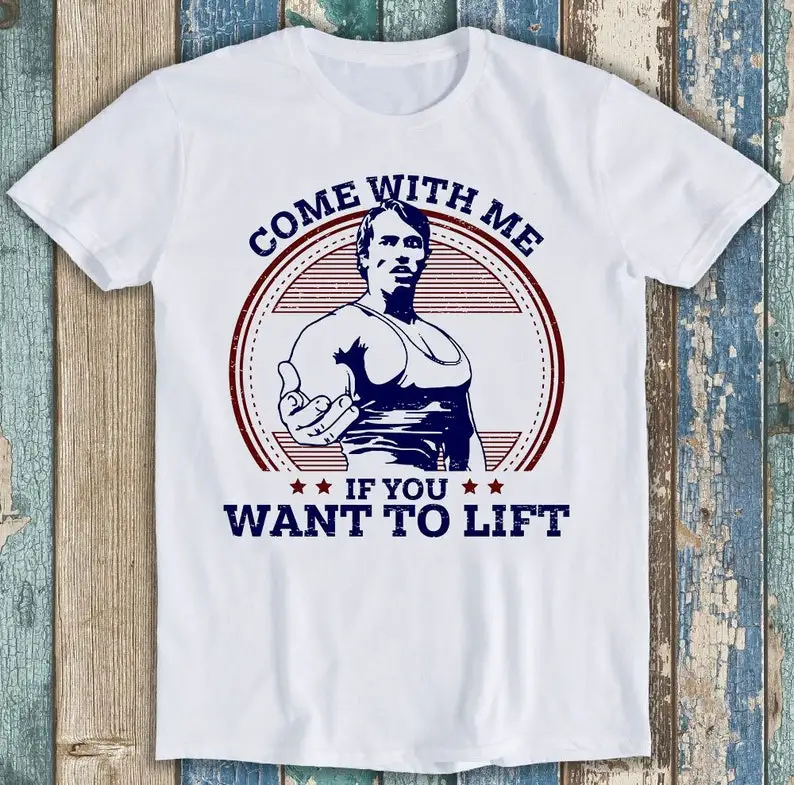 

Come Lift With Me, GYM Meme Tee