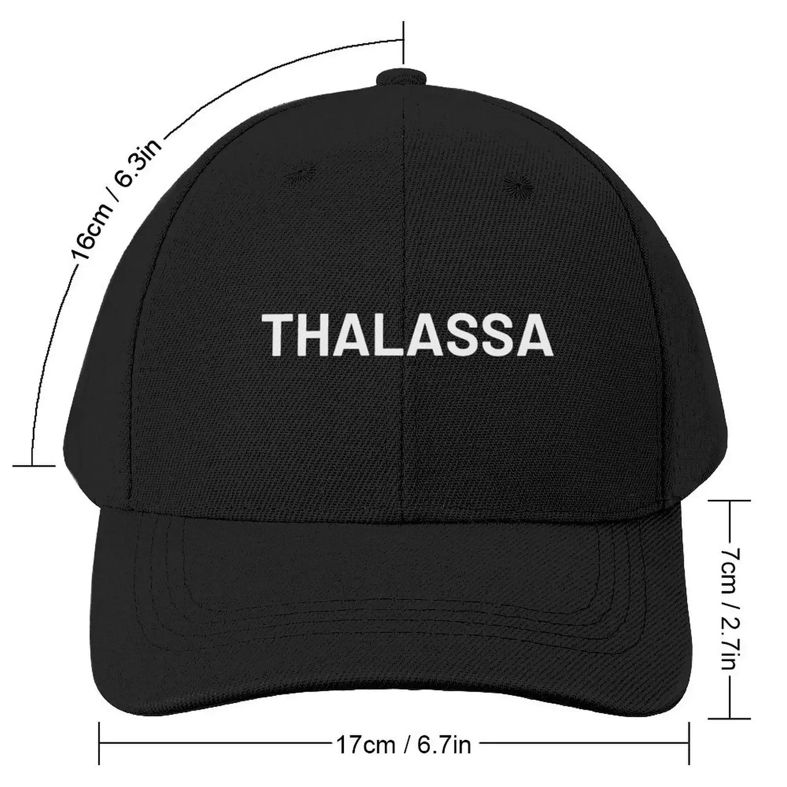 Thalassa - Yacht Crew Uniform Baseball Cap Kids Hat foam party Hat Luxury Brand Women's Golf Wear Men's