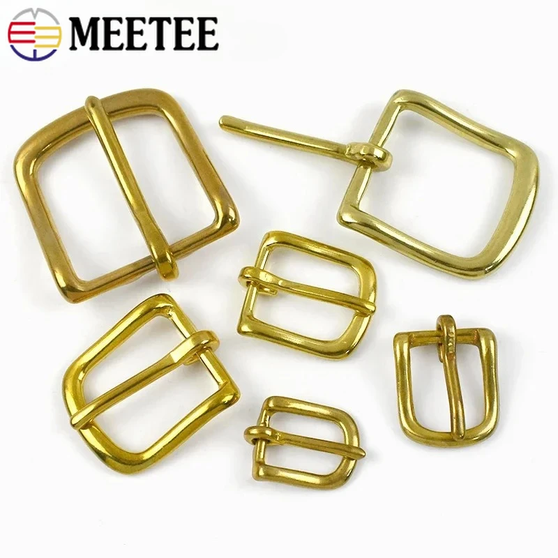 2/5P 13-38 مللي متر الصلبة حزام من النحاس أبازيم للرجل الحيوانات الأليفة طوق دبوس مشبك حزام استبدال المشبك الأجهزة الخياطة اكسسوارات