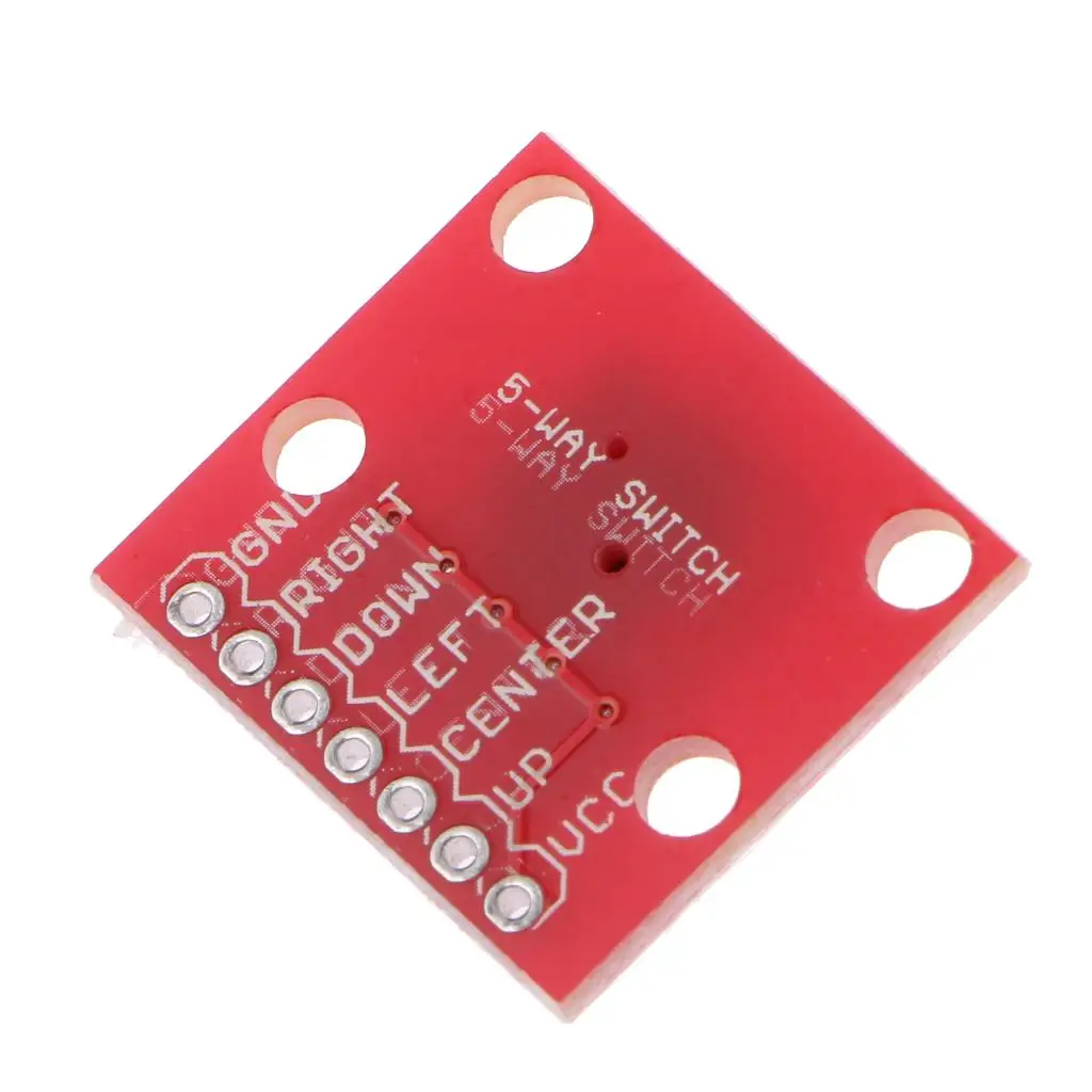 Breadboard Friendly 5 Way Touch Switch Converter Board for Directional Input