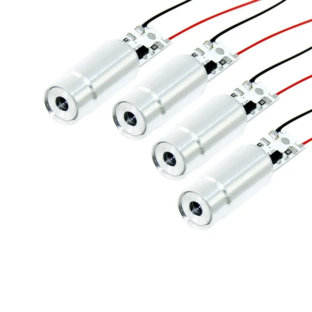 Hot sale Aluminum Head 6V 1-20MW Adjustable Lasers Dot Diode Module 13mm Laser diodes 532nm 12*45.8MM For module