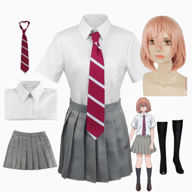 Anime Cosplay Tokyo Revengers Tachibana Hinata Costumes Halloween Clothes