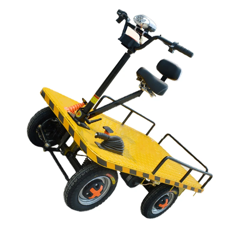 

1000kg Flattop Cart 48v Power Logistics Electric Truck Widely Used Superior Quality Electric Drive Cart Platform Trolley