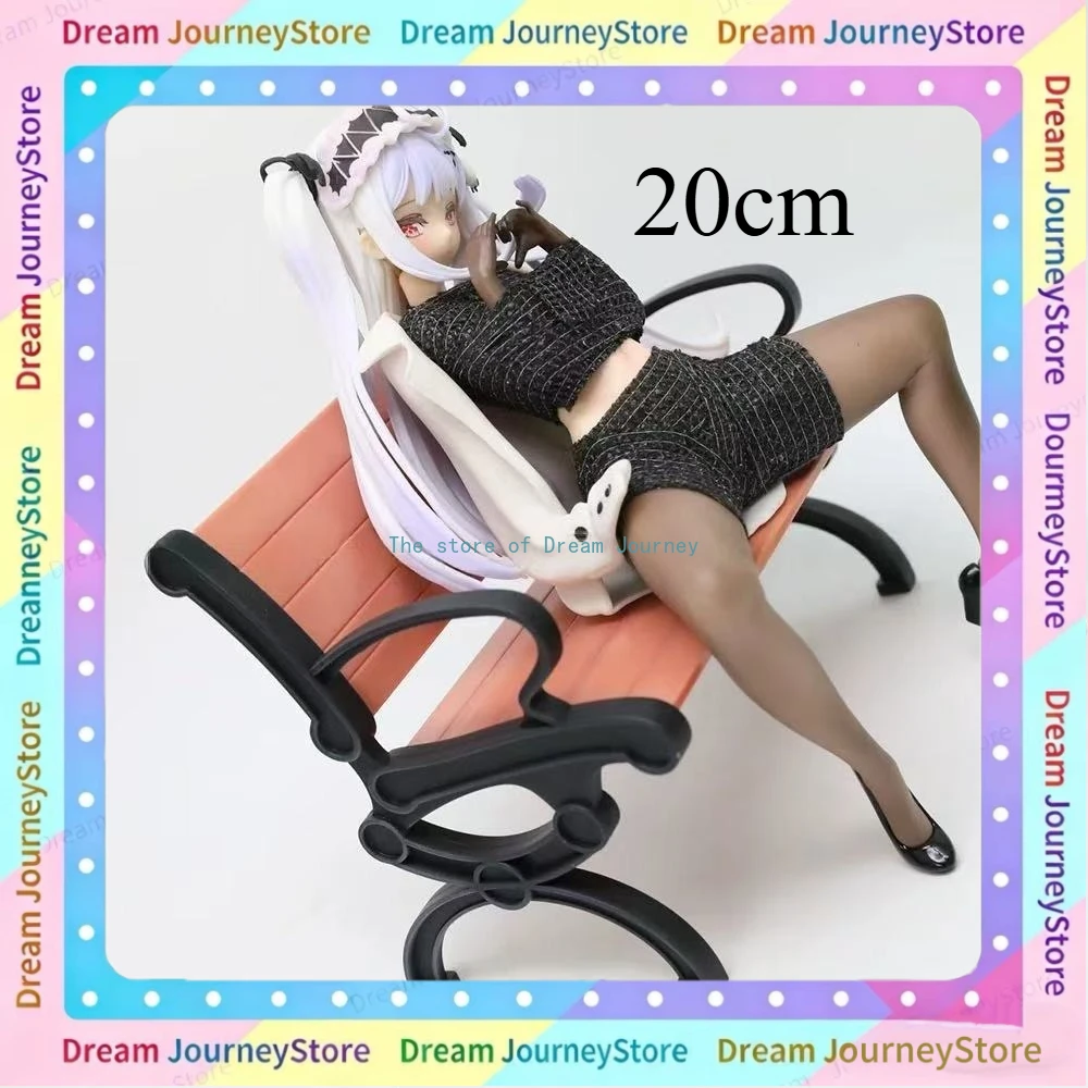 Figura de 20 cm en stock, exquisita escultura facial de Toki Saki Mio, modelo GK de la serie Countercurrent Tea Party, estatua de moda, regalo coleccionable.