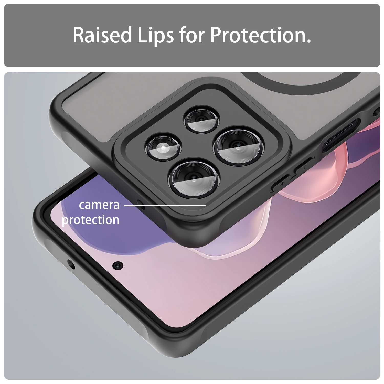 Magnetische Luxus-Schutzhülle für Moto G Stylus 2026 Edge 2025 G 5G Play Power Magsafe Wireless Matte Translucent Cover – Detail 6