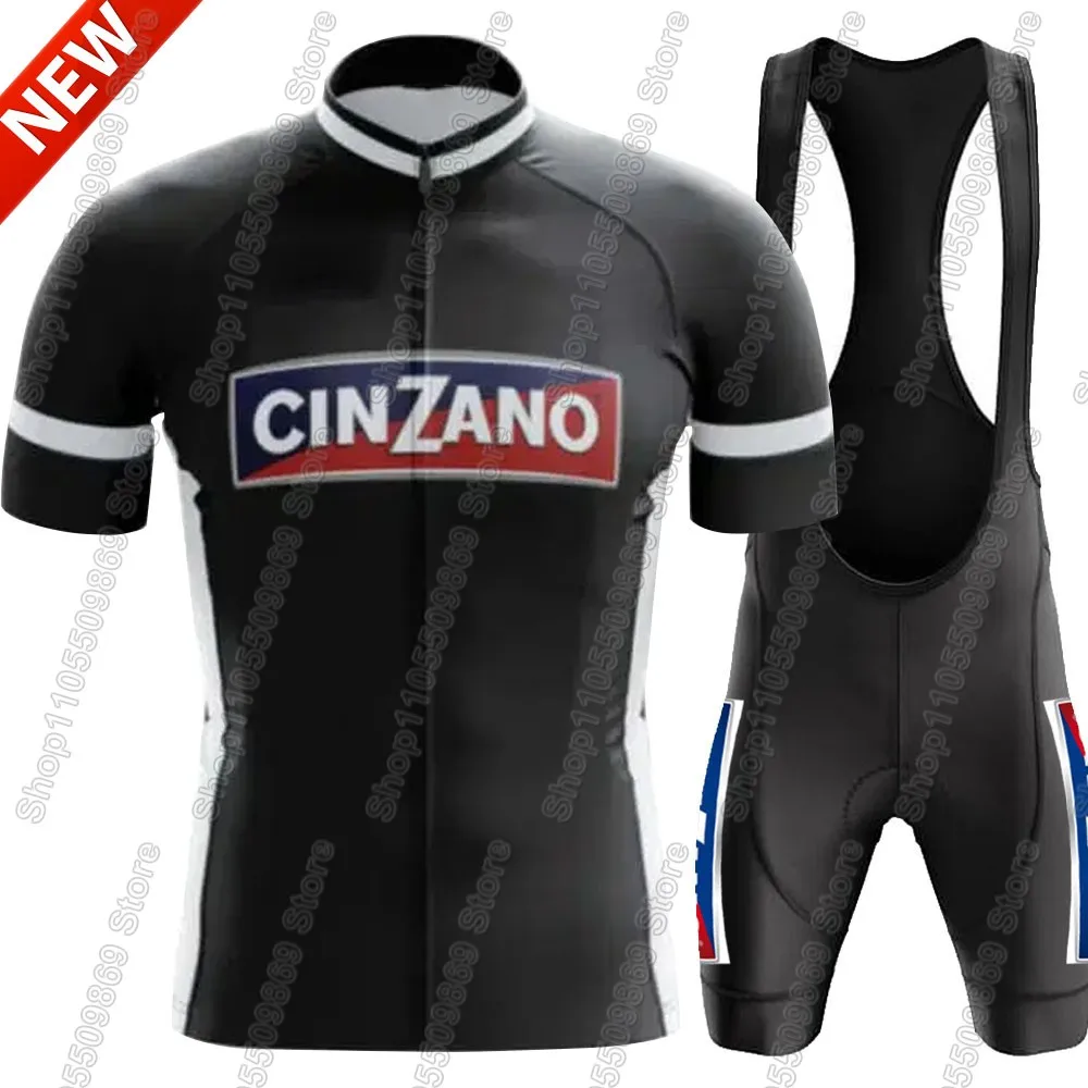 

Cinzano-Italy Drink Beer 2025 Cycling Jersey Set Bicycle Clothing Road Bike Shirts Suit Bicycle Bib Shorts MTB Ropa Maillot