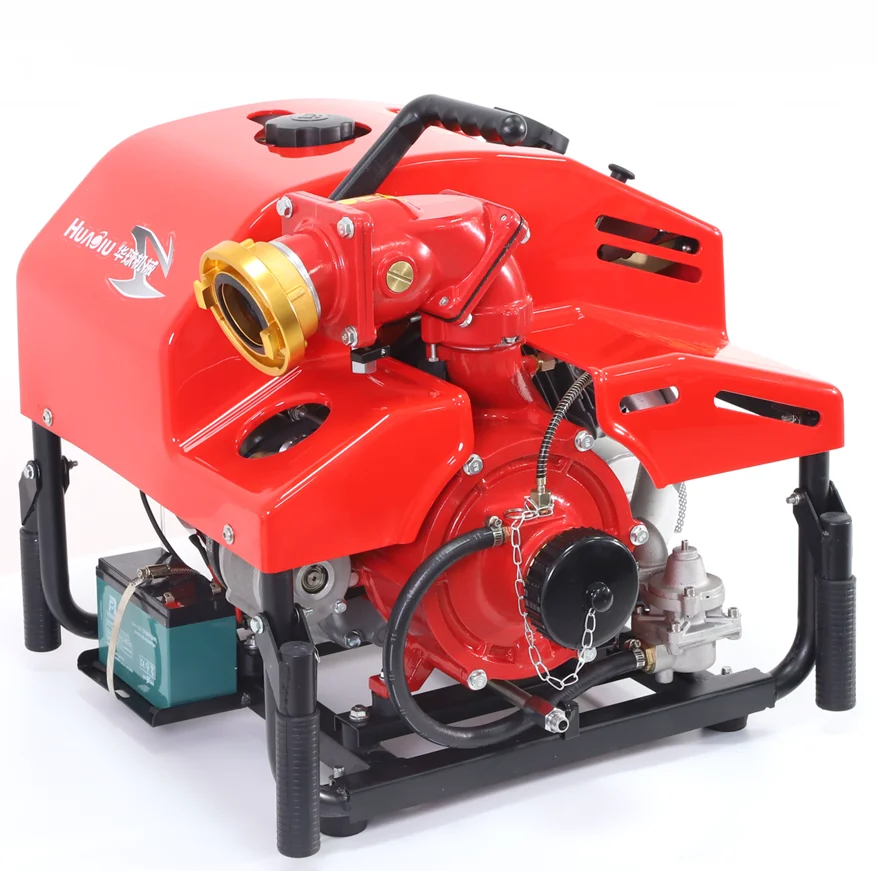 High pressure marine fire fighting portable centrifugal water pump