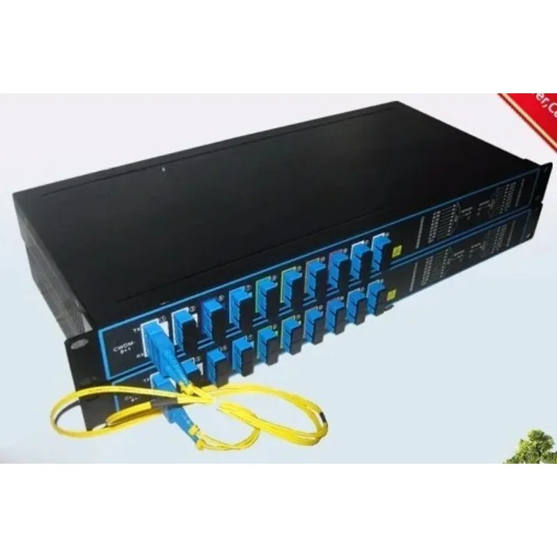معدات dwdm 40 قناة 100 جيجا هرتز Athermal AWG Demux /Mux Module dwdm mux
