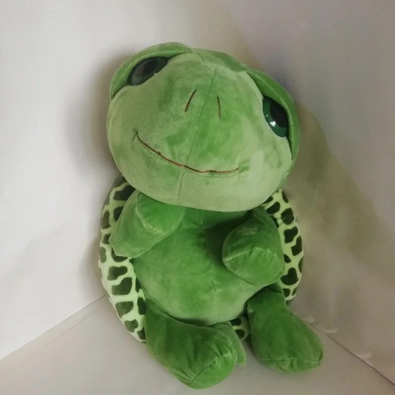 

Large 50cm Cute Turtle Plush Toy Lovely Green Tortoise Soft Doll Hug Pillow Kids Toy Birthday Xmas Gift h2467