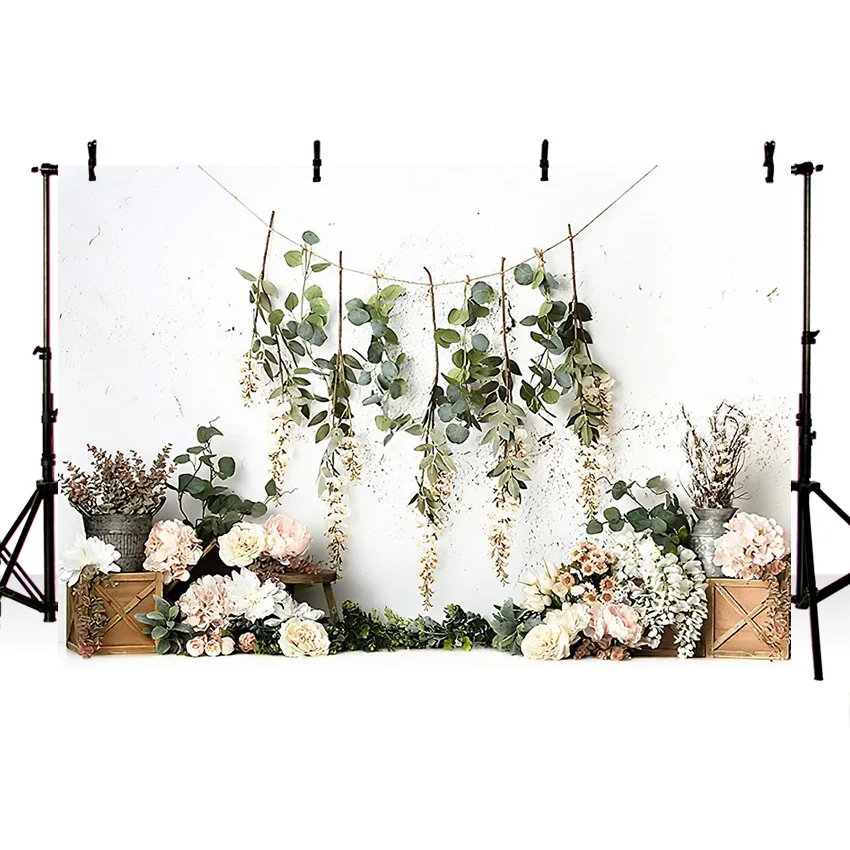 Mehofond primavera páscoa fotografia pano de fundo jardim celeiro flor floral ovos coelho fundo do bebê criança festa aniversário photoshoot