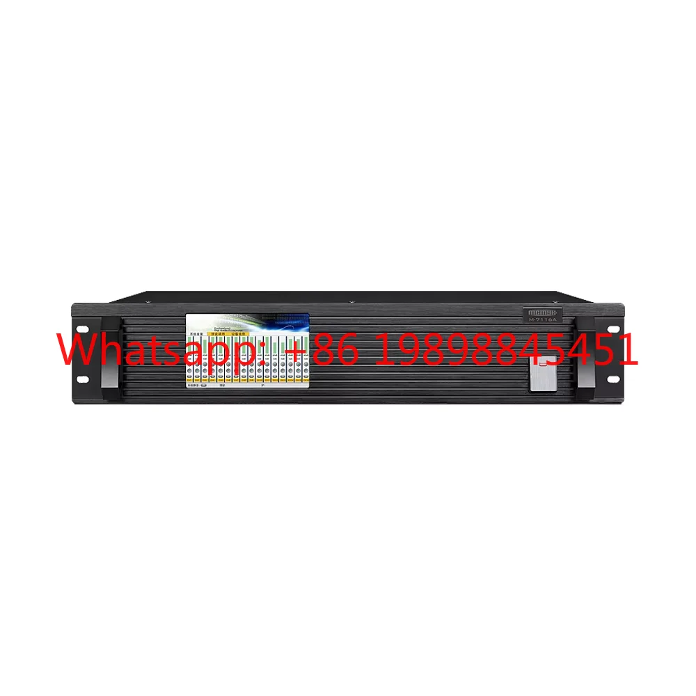 16 In 16 Out Professional Digital Audio Processor Metal Sound System Equipment