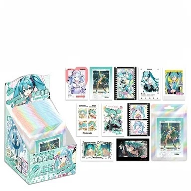 Tarjetas Mini Polaroid de Hatsune Miku, Mercancía de Anime, Tarjetas Lomo HD de Miku Sin Repetición, Tarjeta de Felicitación Polaroid