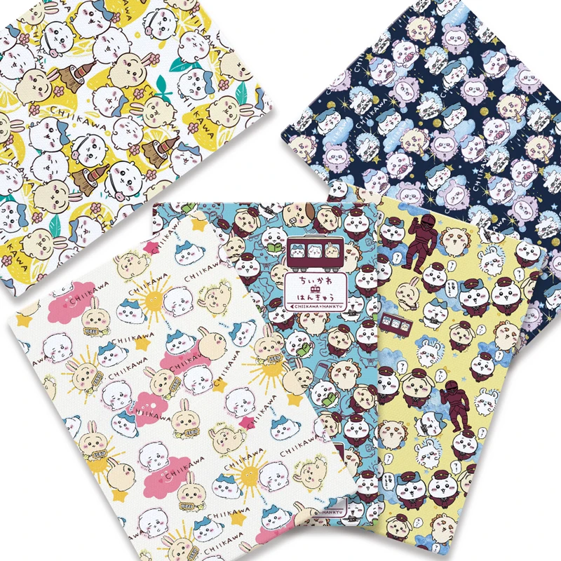 

Cartoon Cute DIY Handmade Patchwork Sewing Fabric 140cm Children's Printed Fabric Hot-Selling Baby Home Dress Fabric