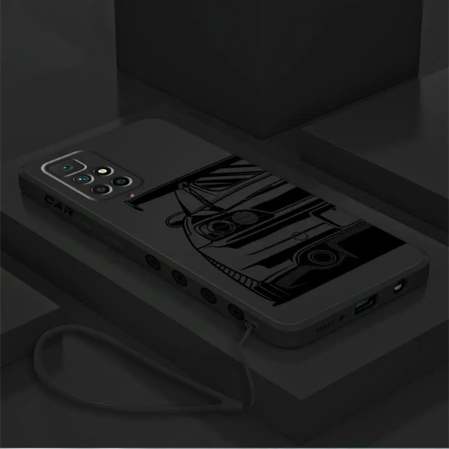 حافظة لهاتف شاومي ريدمي نوت 8 9 9S 9T 10 10S 11S 12S 12 13 Pro Plus حافظة ناعمة من البولي يوريثان