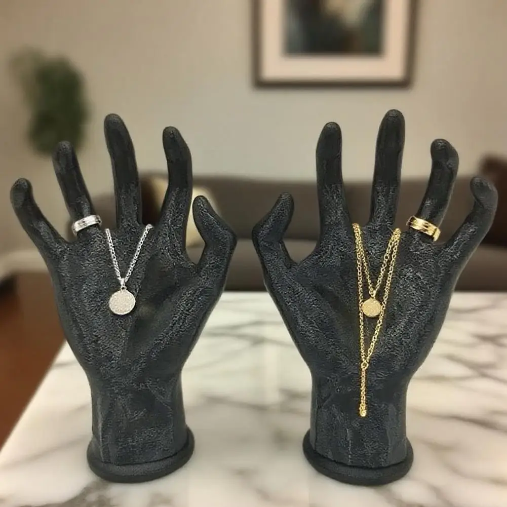 

Украшение для комнаты, жуткая рука, подставка для ювелирных изделий для розничных торговых продаж, браслет, кольцо-органайзер, настольный держатель для домашнего декора