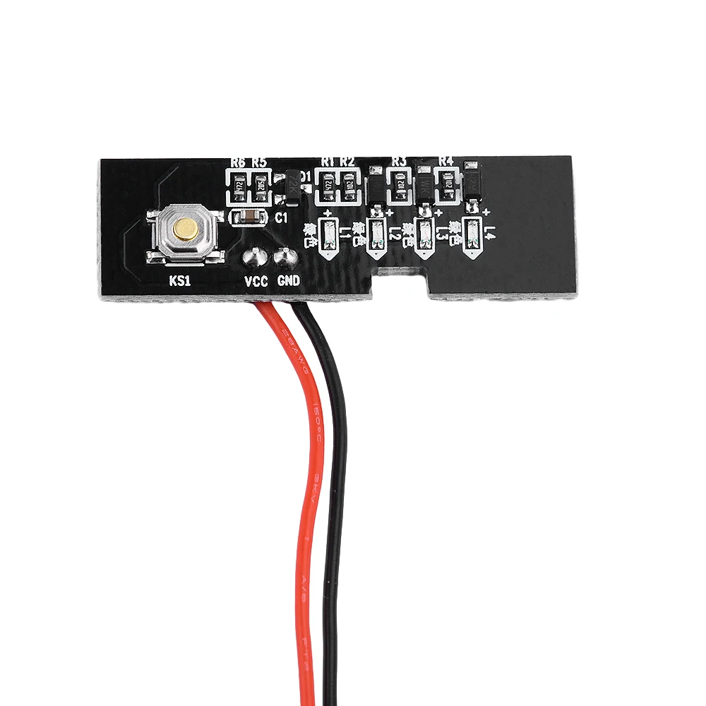 5S 18V 21V Battery Capacity Indicator Module with Power LED Display and Battery Shell Battery Level Indicator Tester