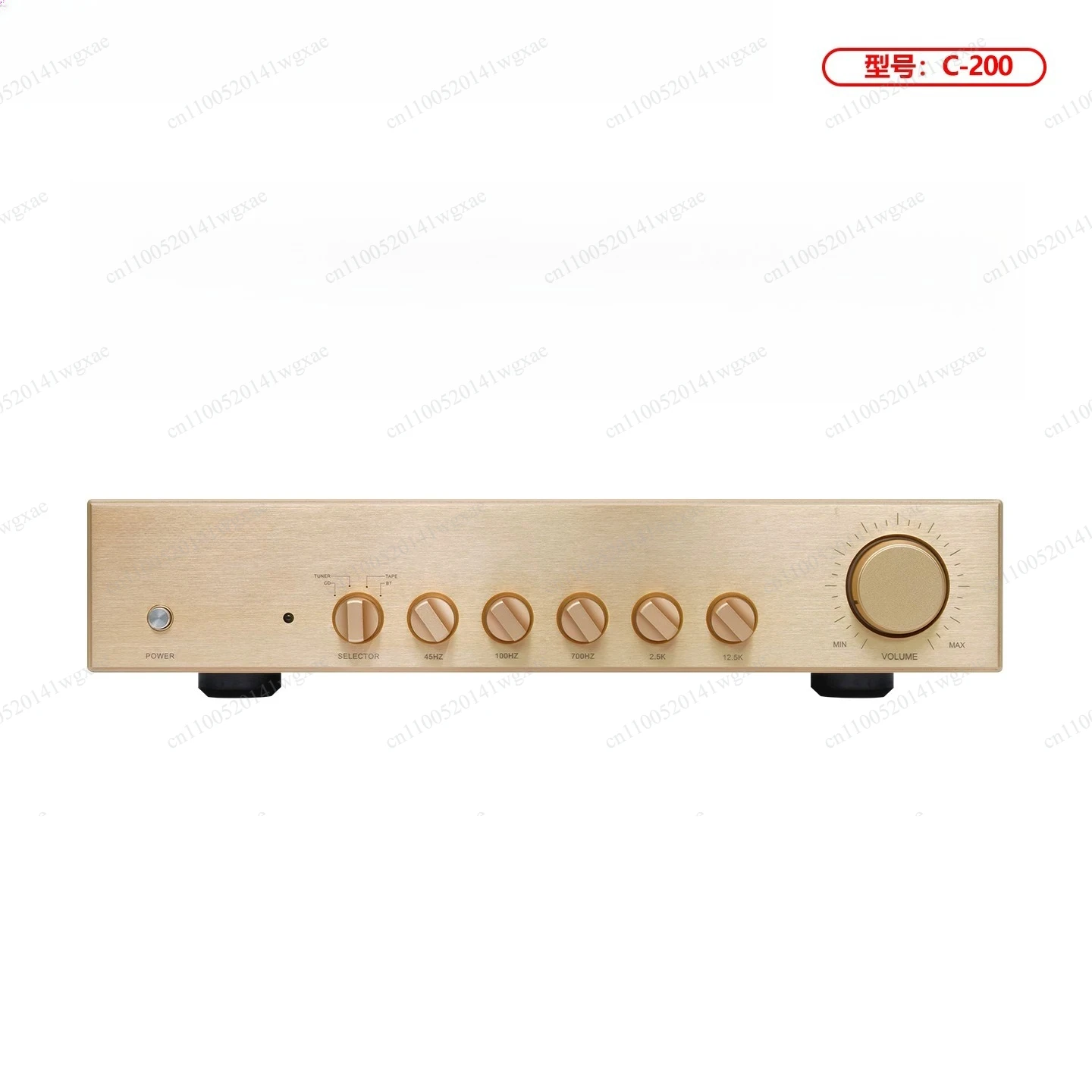 Home HIFI Pure Class A Preamp C-200 Preamplifier With Remote Control Audio Signal Processor