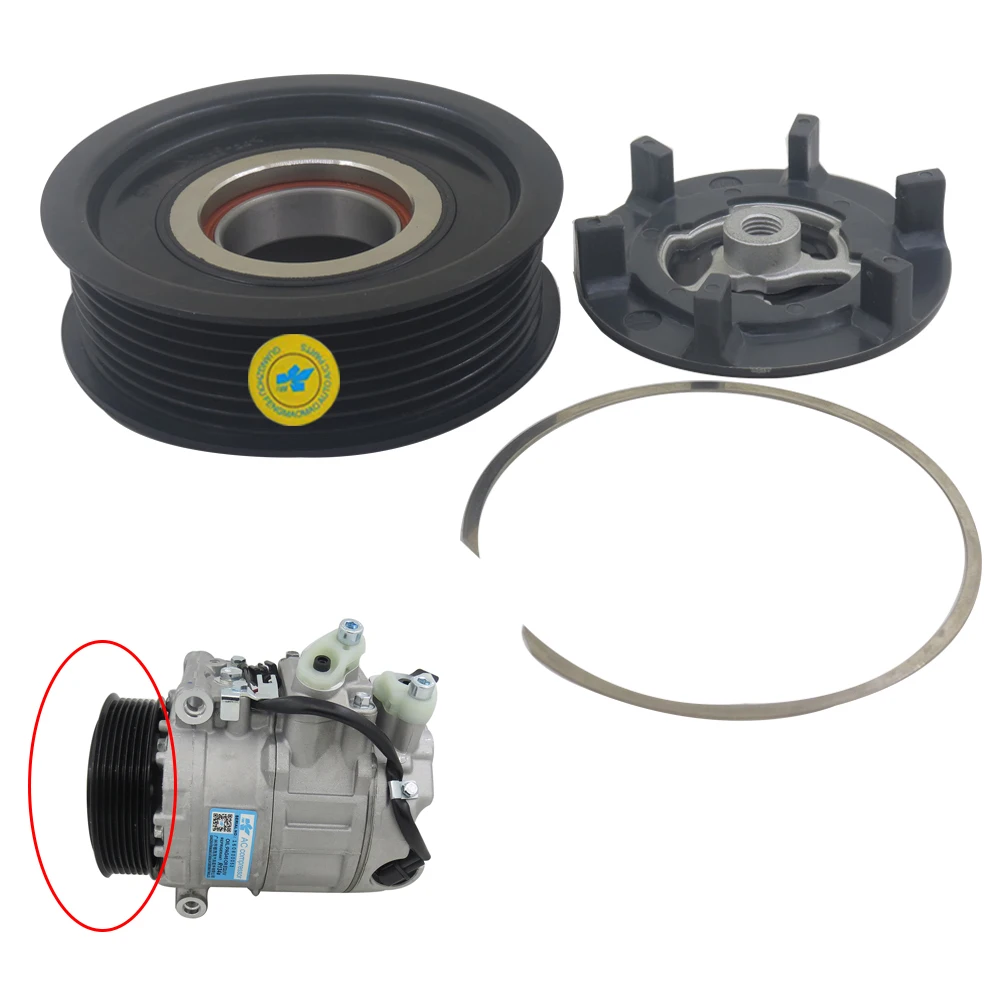 A/C Compressor Pulley Clutch for W215 W220 S600 C215 A0022301011 A0022305811 A0002306411 A0002309211 A0002307211 A0002302711