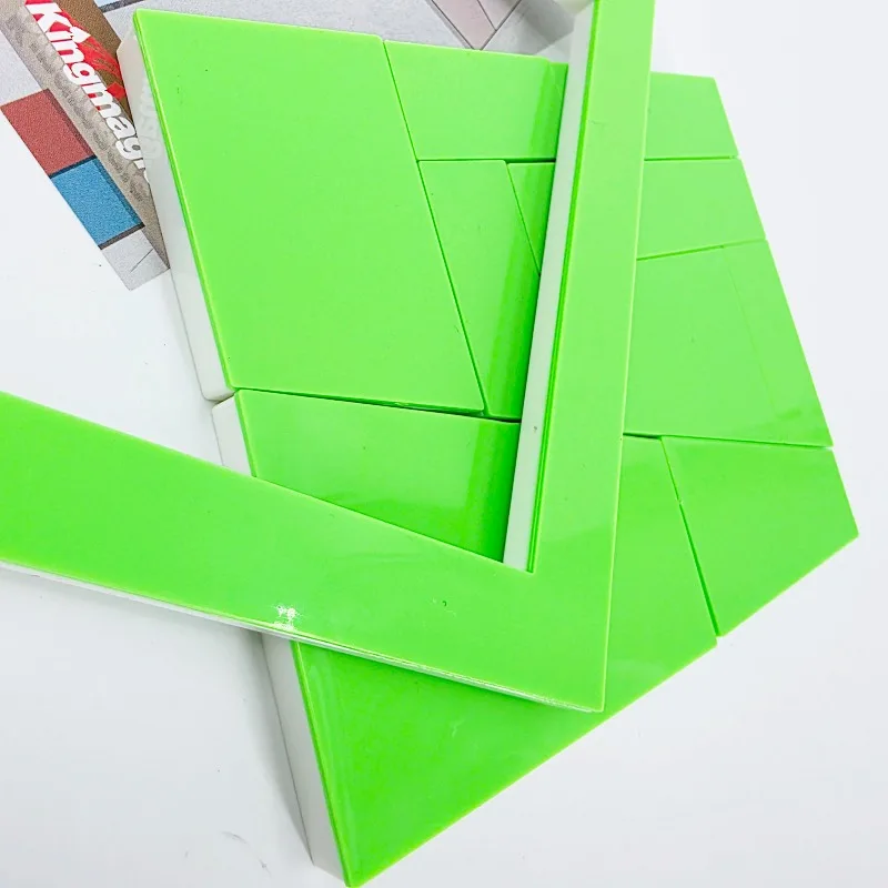 منطقة المكعبات المعجزة لا تتغير أبدًا - لعبة مكعبات البناء السحرية مجموعة خدعة اللغز الدائم للسحرة دعائم الوهم الممتعة #3