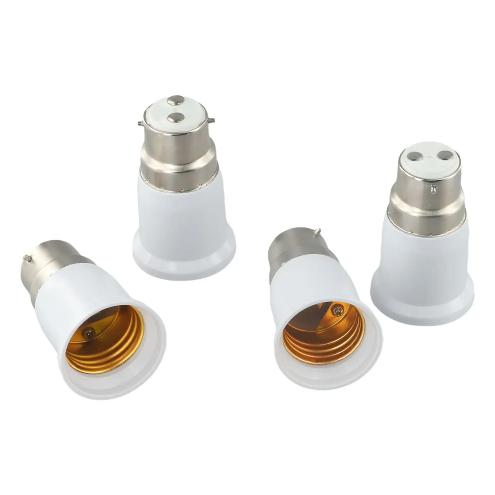 

Simplify Your Lighting Setup with BC B22 to ES E27 Light Bulb Adapter Converter Bayonet Cap Edison Screw Holder