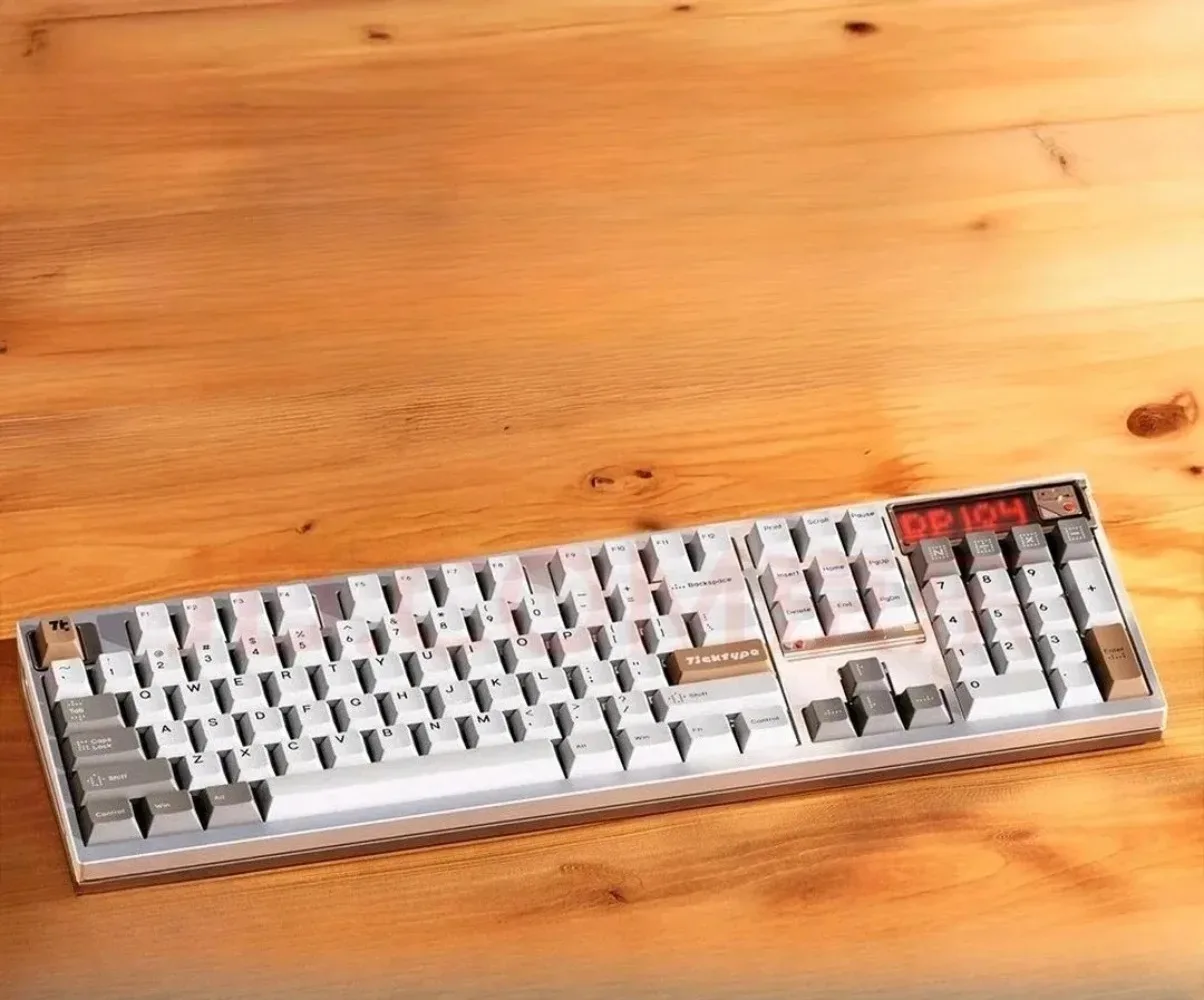 TickType DP104 メカニカルキーボード 2.4G ワイヤレス RGB