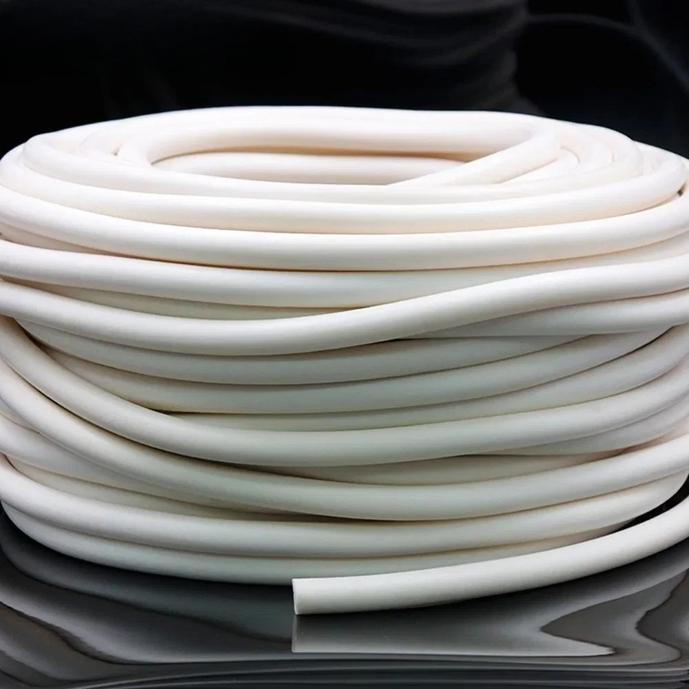 1/5M White Rubber Pipe Experiment Vaccum Tube High Oil/Wear/Temperature Resistance ID 2/3/4/5/6/8/10/12/13/16/19/25/32mm
