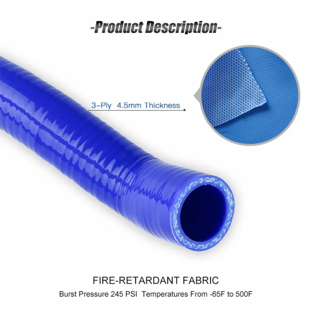 For Husaberg FS570 2010-2011 Silicone Radiator Coolant Y Pipe Hose