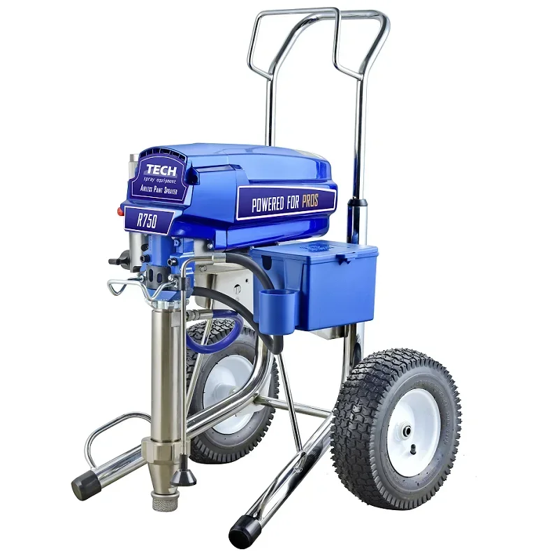 R750 3 In 1 Airless Sprayer For Paint , Heavy Coating and Texture Putty Airless Painting Machine