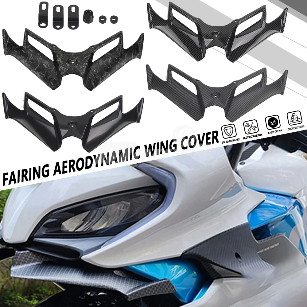 

2022 2023 2024 2025 2026 Motorcycle Front Fairing Winglet Aerodynamic Wing Cover Trim Spoiler Body Work Fairing For CFMOTO 450SR