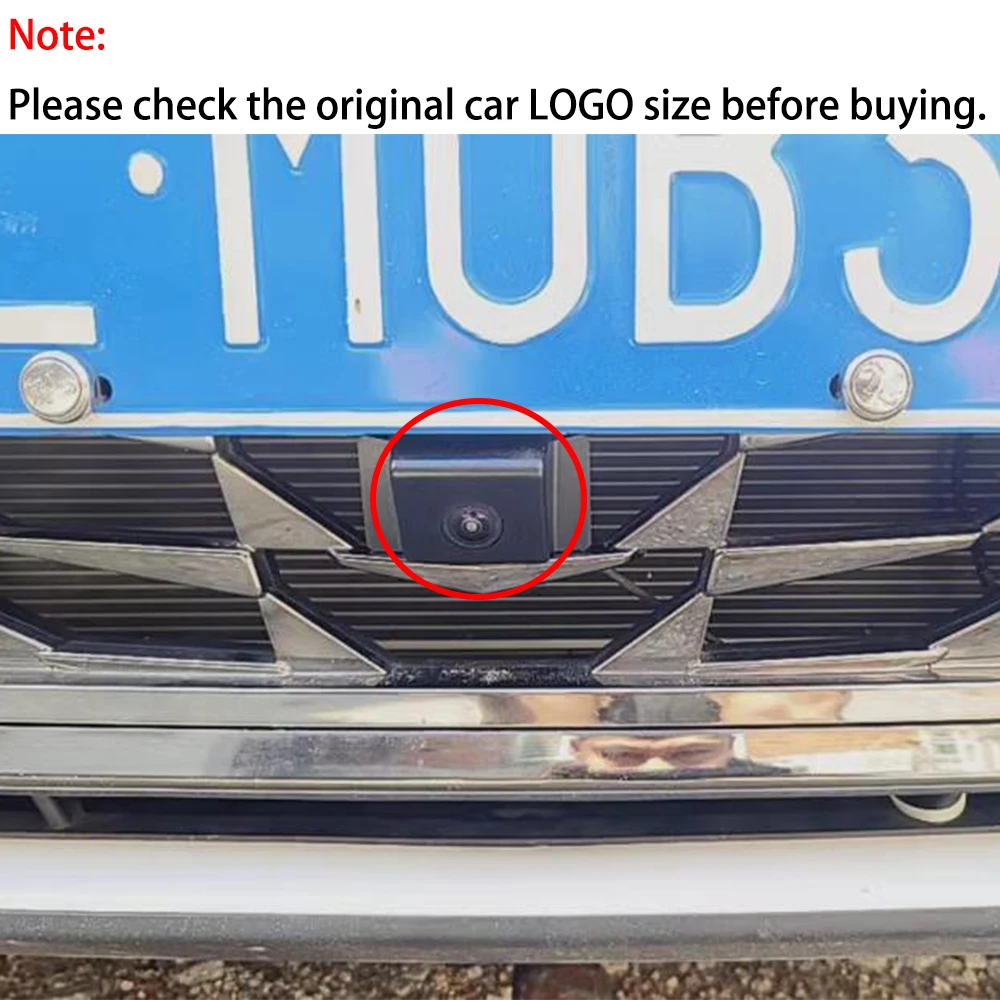 ZJCGO Car Front View Camera AHD 1080P Waterproof Night Vision CCD for Hyundai Elantra CN7 Avante i30 Sedan 2021 2022 2023