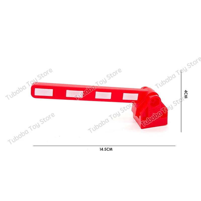 Accessoires voor treinspoor voor kinderen Grote bouwstenen DIY-spoorwegspeelgoed Grote blokken Compatibel Duploed STEM Educatief cadeau Peuters