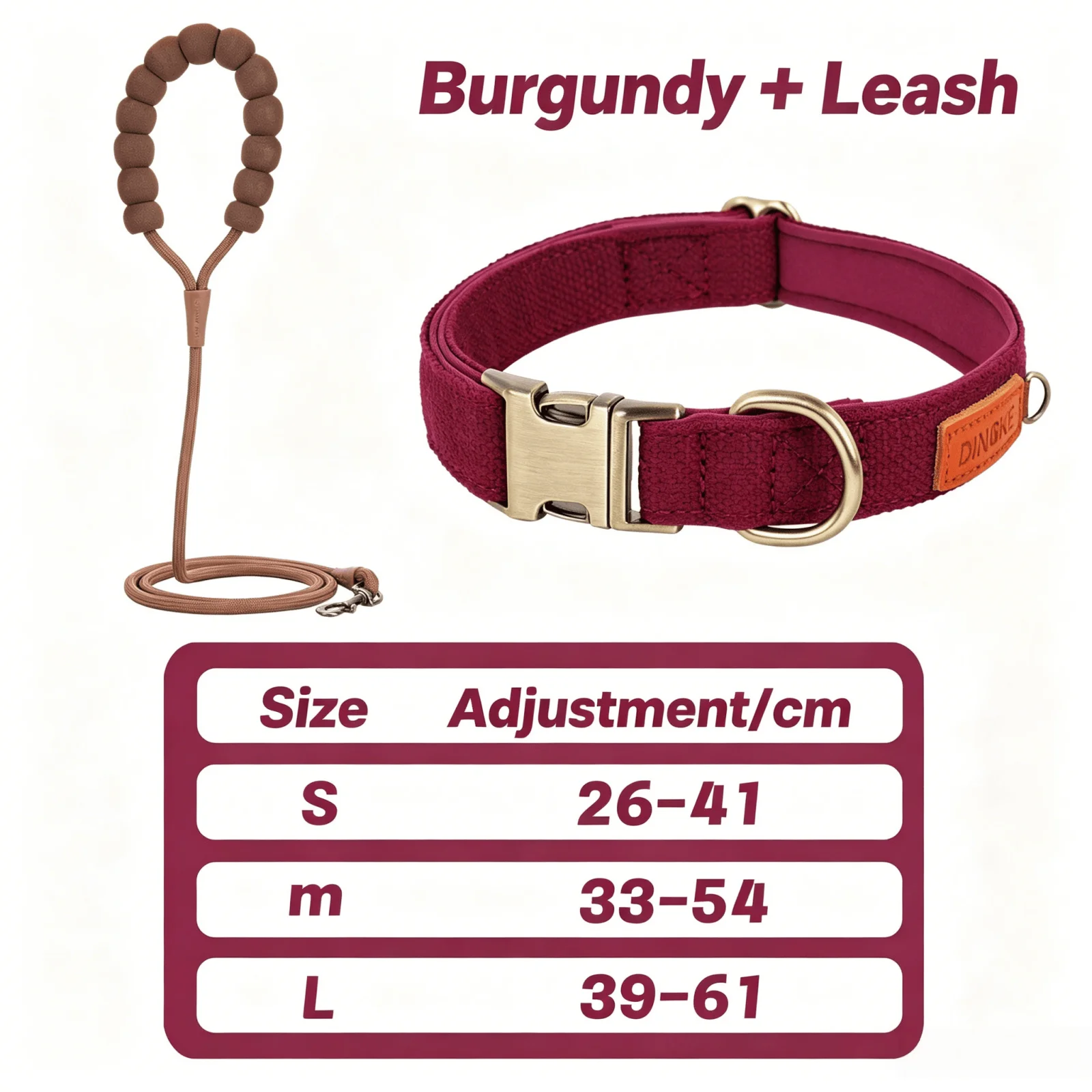 Personalisiertes, individuelles Hundehalsband aus Nylon, kostenlose Gravur mit Haustiernamen, ID-Schnalle, Halskette, verstellbar für kleine, mittelgroße und große Hunde – Detail 17