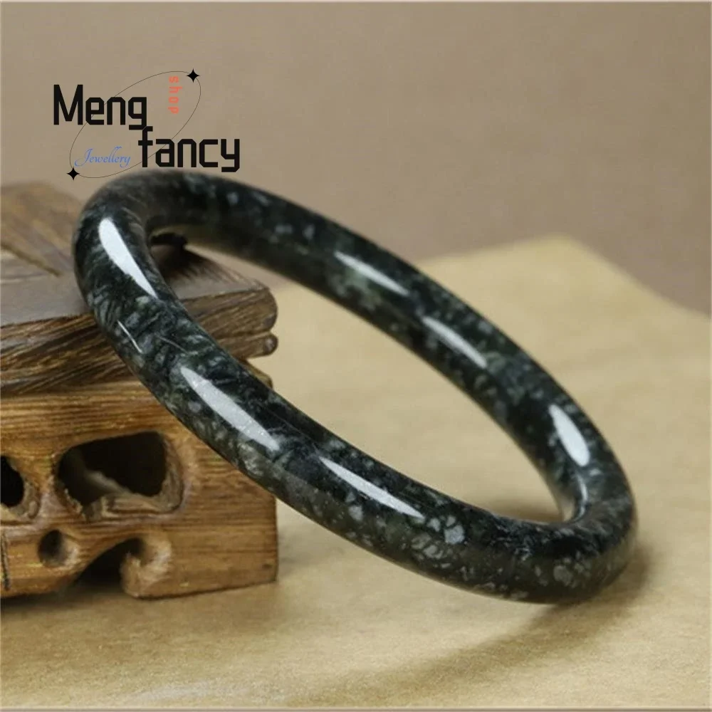 Natural Medicine King Stone Relieve Fatigue and Improve Sleep Bangle Simple Retro Exquisite Handicraft Best Selling Holiday Gift