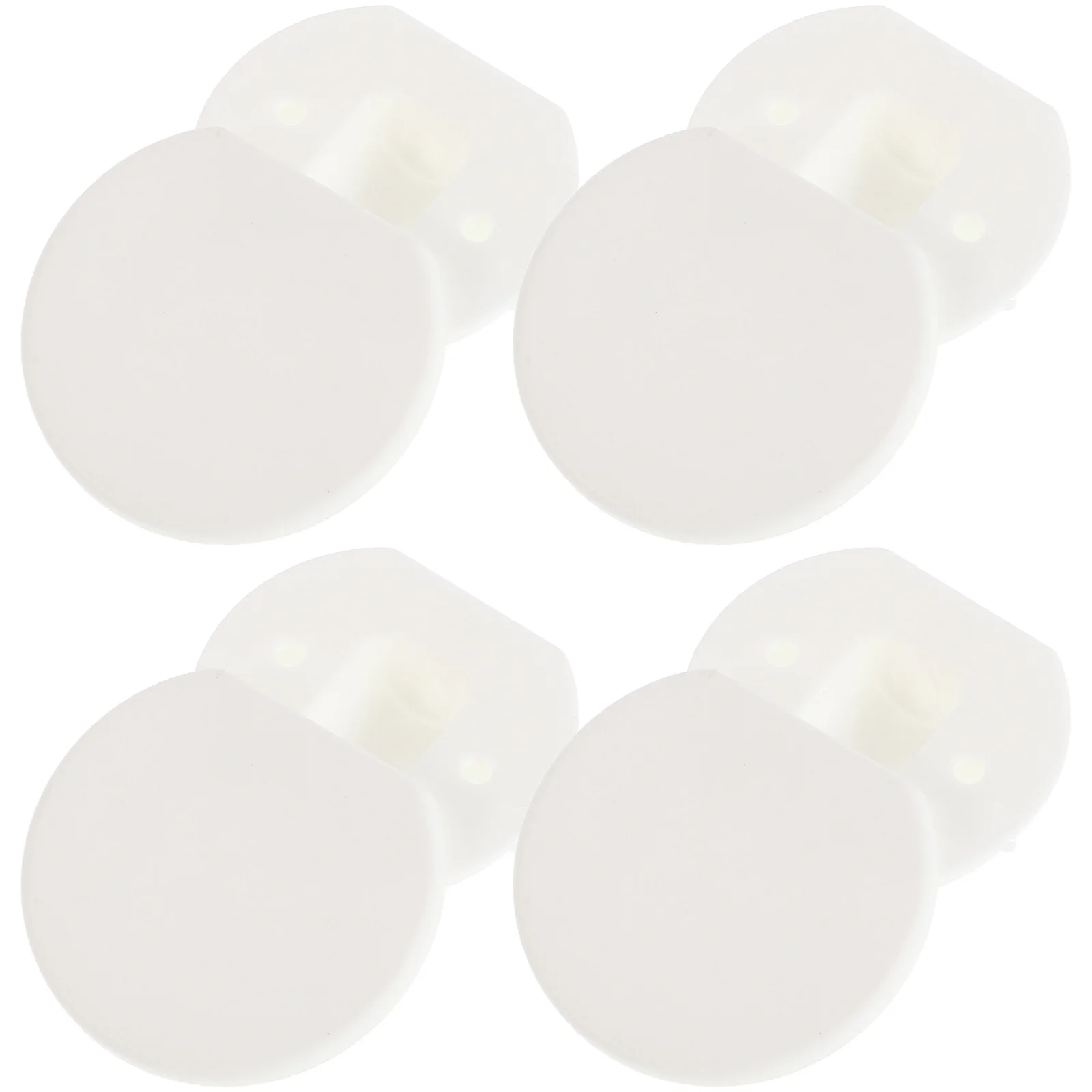 

4Pcs Furniture Corner Brackets Plastic Durable Round Connectors for Rv Caravan Trailer Connector Support Protective