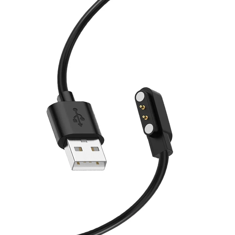 F25 USB Magnetic Charging Dock Adapter Charger Cable For Haylou Solar LS05/YAMAY SW022/Imilab Kw66/keep B3/RT2 LS10 Smart Watch