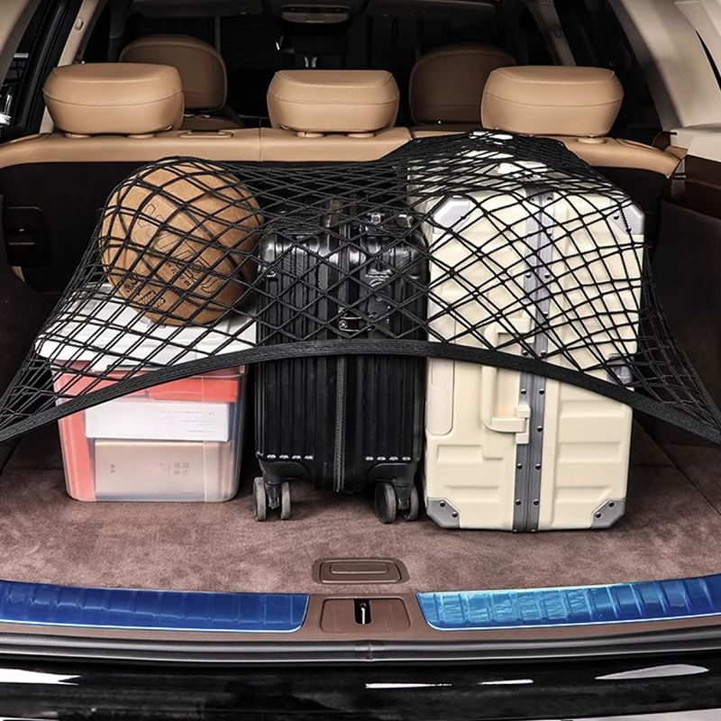 For Aito M5 M7 M9 Car Trunk Luggage Storage Net Bag Accessories