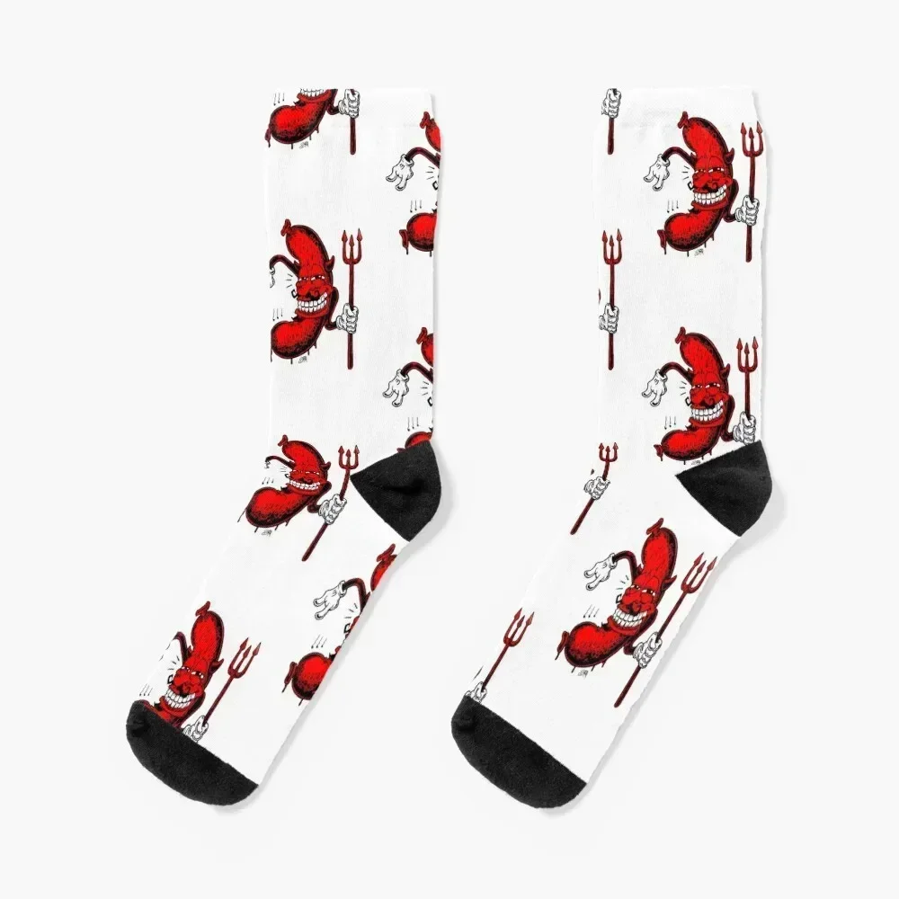 

SAUCY SAUSAGE Socks gift new in's New year's anti slip football Socks Female Men's