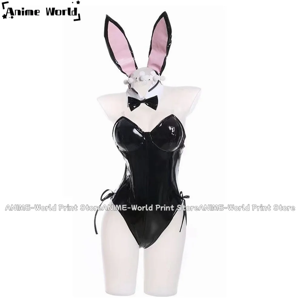 

《Custom Size》Unisex Anime Cos Ram Rem Bunny Girl Cosplay Costumes Halloween Christmas Party Sets Uniform Suits