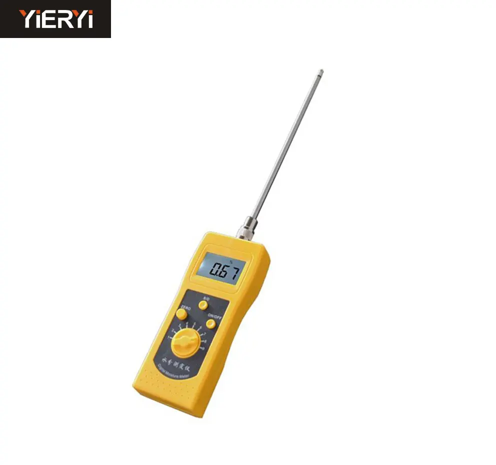 เครื่องวัดความชื้นใน DM300LSoil เครื่องทดสอบผงถ่านหินทรายความชื้นความถี่สูงแบบพกพา