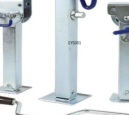 RV Stabilizer Jacks Trailer Support Legs Heavy Duty Foldable 90° Manual Crank for RV Camper