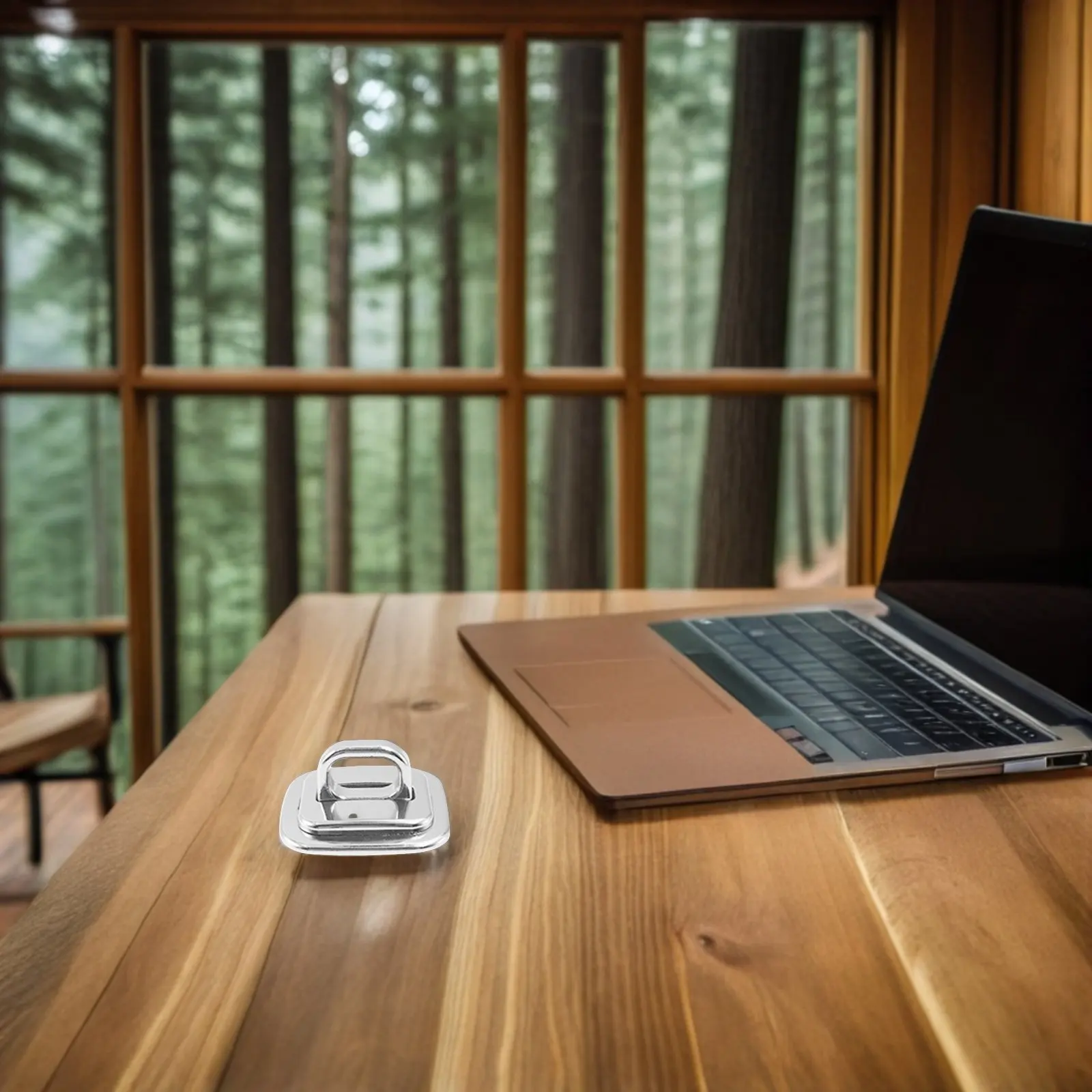 

1 set Laptop Anchor Cable Durable Desk Mount Anti Theft Security Plate For Cables Notebook Buckle PCs