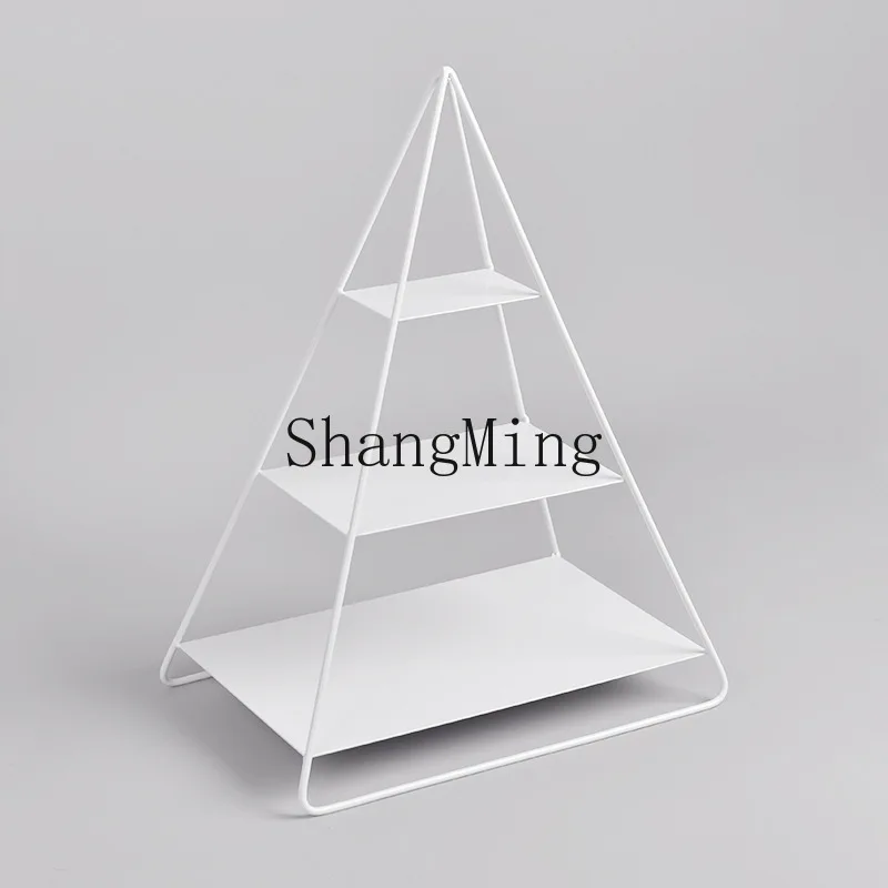 

CL pyramid dessert rack dessert tray wedding wrought iron cake rack dessert cake fruit display tray