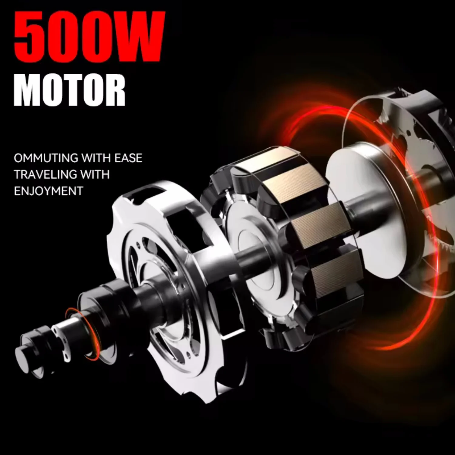 Circular Sightseeing Route E-bike, 500W Motor, 26 inch wheel, mechanical disc brake, pedal assist, removable battery, loop travel along urban scenic paths view 5